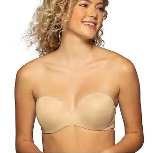 Vanity Fair Women's Gel Touch Strapless Push-Up Bra - Picture 1 of 5